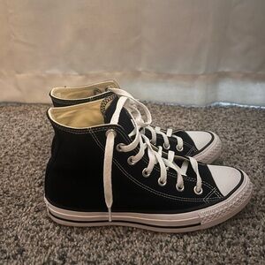 Black Hightop Converse